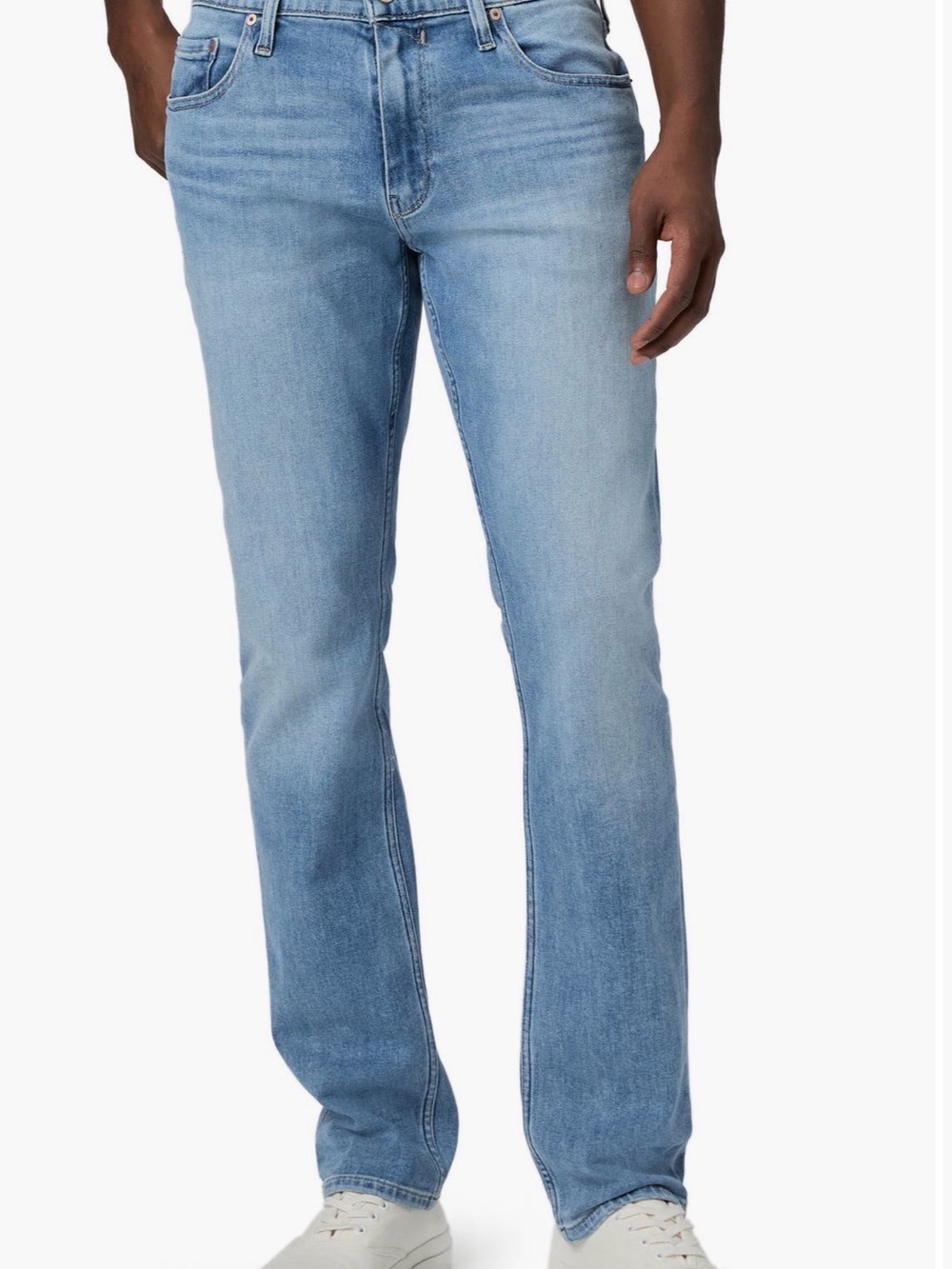 PAIGE Light Blue Straight Jeans for Men